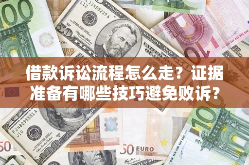 武汉借款诉讼流程怎么走？证据准备有哪些技巧避免败诉？