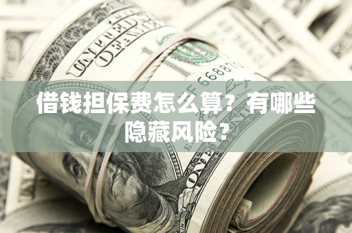 武汉借钱担保费怎么算？有哪些隐藏风险？