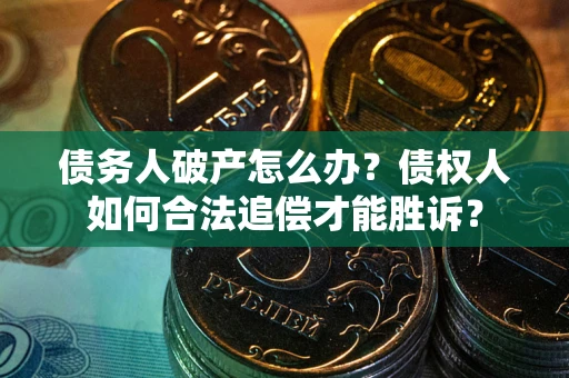武汉债务人破产怎么办？债权人如何合法追偿才能胜诉？