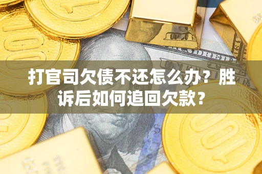 武汉打官司欠债不还怎么办？胜诉后如何追回欠款？