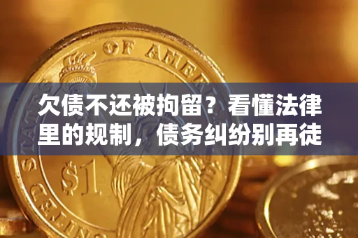 武汉欠债不还被拘留？看懂法律里的规制，债务纠纷别再徒劳奔波