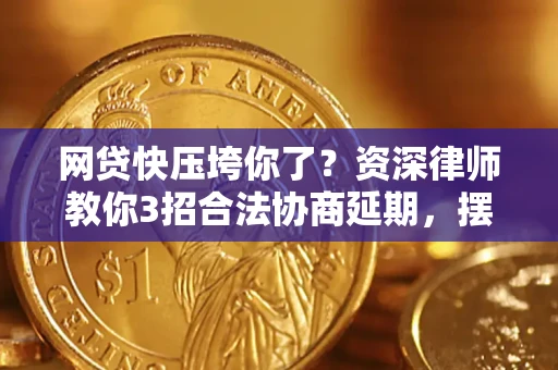 武汉网贷快压垮你了？资深律师教你3招合法协商延期，摆脱暴力催收！