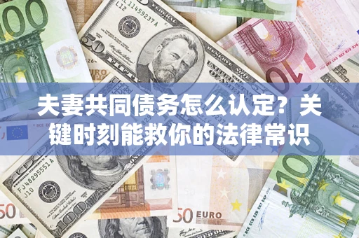 武汉夫妻共同债务怎么认定？关键时刻能救你的法律常识